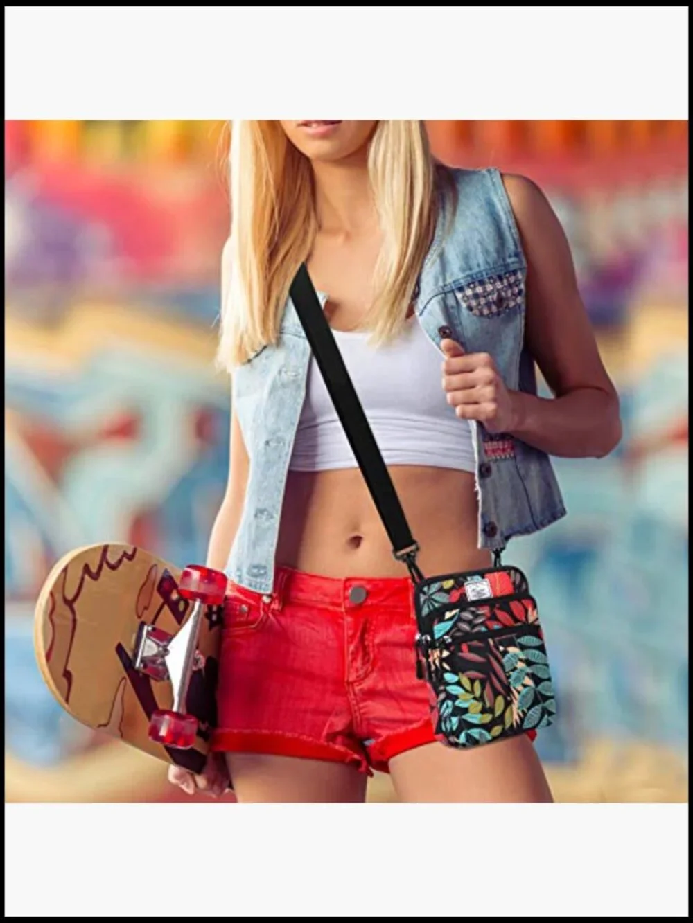 Multifunction Phone Waist Bag Crossbody Purse Travel Essentials Unisex Hipster